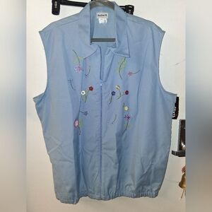 Bon Worth Zip up Vest Pretty Design